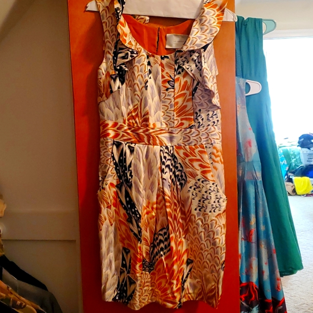 Leifsdottir silk dress with pockets